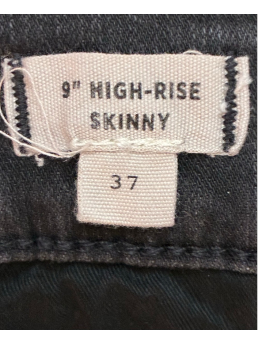 Women's Madewell High-Rise Skinny Jeans Black Size 32 - Picture 2 of 11